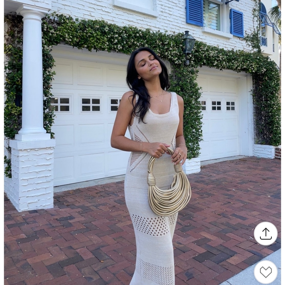 Crochet maxi dress PLT petite